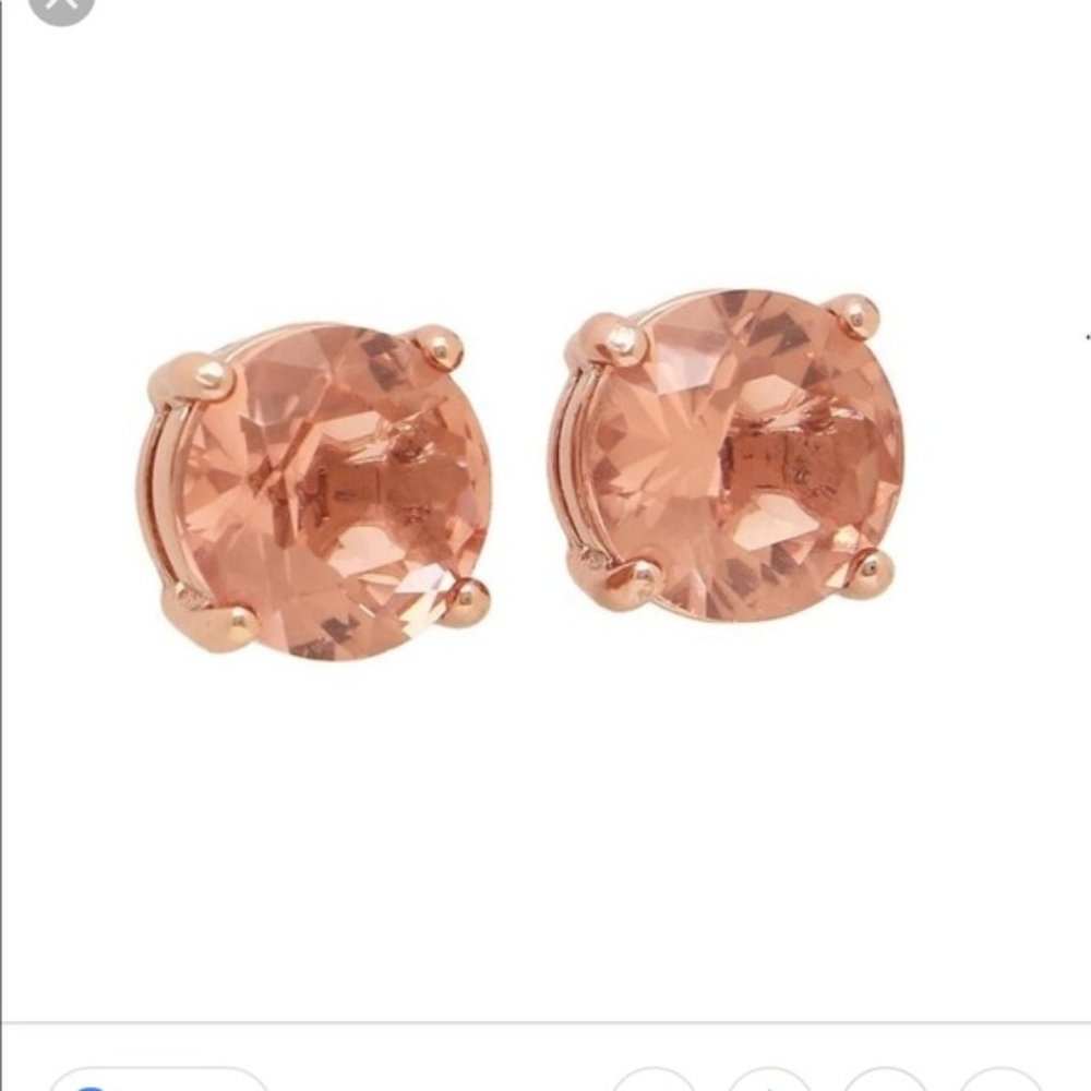 Kate Spade Light Peach Stud Earrings  🍑🍑🍑 - Picture 3 of 3